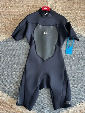 Quiksilver NWT Syocro Wetsuit Black